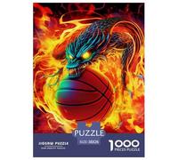 Puzzles Adultes 1000 Pièces Puzzle Basketball Puzzles Papier Divertissement Parfait pour Les Soirées De Jeu Strange Creatures pour Adultes Et Enfants À Partir De 8 Ans 38x26cm/1000pcs