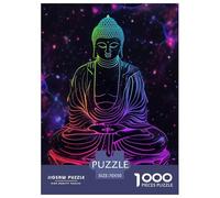 Puzzles Adultes 1000 Pièces Puzzle Buddha Statue Puzzles Papier Jeu Éducatif Pour Les Amants Ou Les Amis Cadeau De Fête Des Mères Da Ri Tathagata Pour Adultes Et Enfants À Partir De 8 Ans 70x50cm/1000