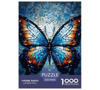Puzzles Adultes 1000 Pièces Puzzle Butterfly Puzzles Papier Jeu De Famille pour La Décoration De La Maison Dazzling Butterflies pour Adultes Et Enfants À Partir De 12 Ans 70x50cm/1000pcs