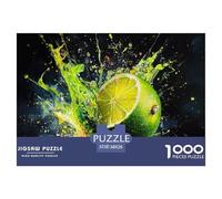 Puzzles Adultes 1000 Pièces Puzzle CitronPuzzles Papier DIY Divertissement Team Building Cadeau FruitsPattern pour Adultes Et Enfants À Partir De 8 Ans 38x26cm/1000pcs