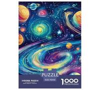 Puzzles Adultes 1000 Pièces Puzzle Cosmic Galaxy Puzzles Papier Divertissement Team Building Cadeau Planet pour Adultes Et Enfants À Partir De 14 an 70x50cm/1000pcss
