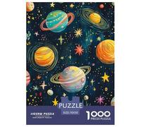 Puzzles Adultes 1000 Pièces Puzzle Cosmic Galaxy Puzzles Papier Jeu Éducatif pour La Décoration De La Maison Planet pour Adultes Enfants 70x50cm/1000pcs