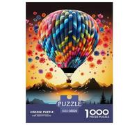 Puzzles Adultes 1000 Pièces Puzzle Hot Air Balloon Puzzles Papier Jeu De Famille Puzzle Familial Love in The Forest pour Adultes Et Enfants À Partir De 14 Ans 38x26cm/1000pcs