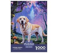 Puzzles Adultes 1000 Pièces Puzzle Le Golden RetrieverPuzzles Papier Jeu Éducatif Parfait pour Les Soirées De Jeu Pet Dog pour Adultes Et Enfants À Partir De 12 Ans 70x50cm/1000pcs