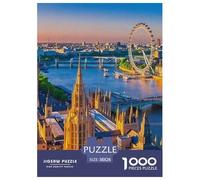 Puzzles Adultes 1000 Pièces Puzzle LondresPuzzles Papier Divertissement pour La Décoration De La Maison Urban Landscape pour Adultes Et Enfants À Partir De 14 an 38x26cm/1000pcss