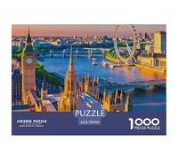 Puzzles Adultes 1000 Pièces Puzzle LondresPuzzles Papier Divertissement Team Building Cadeau Urban Landscape pour Adultes Et Enfants À Partir De 8 Ans 70x50cm/1000pcs