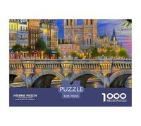 Puzzles Adultes 1000 Pièces Puzzle LondresPuzzles Papier Jeu Éducatif Puzzle Familial Urban Landscape pour Adultes Et Enfants À Partir De 8 Ans 70x50cm/1000pcs