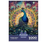 Puzzles Adultes 1000 Pièces Puzzle Peacock Puzzles Papier Jeu Éducatif Pour Les Amants Ou Les Amis Cadeau De Fête Des Mères The Eyes Of Truth Pour Adultes Et Enfants À Partir De 14 An 70x50cm/1000pcss