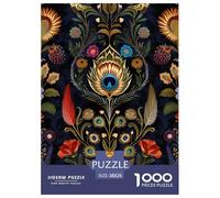 Puzzles Adultes 1000 Pièces Puzzle Peacock Puzzles Papier Jeu Éducatif Puzzle Familial The Eyes of Truth pour Adultes Et Enfants À Partir De 8 Ans 38x26cm/1000pcs