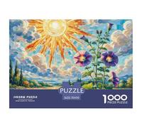 Puzzles Adultes 1000 Pièces Puzzle PétunieHybridePuzzles Papier Jeu Éducatif Parfait pour Les Soirées De Jeu Landscape Painting pour Adultes Et Enfants À Partir De 8 Ans 70x50cm/1000pcs