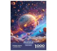 Puzzles Adultes 1000 Pièces Puzzle Planet Puzzles Papier Jeu Éducatif Parfait pour Les Soirées De Jeu Cosmic Galaxy pour Adultes Enfants 70x50cm/1000pcs