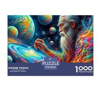 Puzzles Adultes 1000 Pièces Puzzle planètePuzzles Papier Divertissement pour La Décoration De La Maison Creating The Universe pour Adultes Enfants 38x26cm/1000pcs