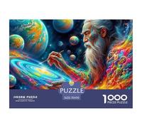 Puzzles Adultes 1000 Pièces Puzzle planètePuzzles Papier Divertissement Team Building Cadeau Creating The Universe pour Adultes Et Enfants À Partir De 8 Ans 70x50cm/1000pcs