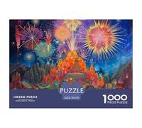 Puzzles Adultes 1000 Pièces Puzzle prostituée Papier DIY Divertissement pour Les Amants Ou Les Amis Cadeau De Fête des Mères Parc d'attractionsPour Adultes Et Enfants À Partir De 8 Ans 70x50cm