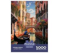 Puzzles Adultes 1000 Pièces Puzzle Riverside Town Puzzles Papier Jeu Éducatif Puzzle Familial The Water Capital pour Adultes Et Enfants À Partir De 8 Ans 70x50cm/1000pcs