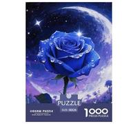 Puzzles Adultes 1000 Pièces Puzzle RosePuzzles Papier Divertissement Parfait pour Les Soirées De Jeu Under The Moon pour Adultes Enfants 38x26cm/1000pcs