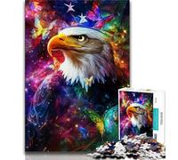 Puzzles Adultes 1000 pièces, Puzzles Difficiles, Aigle Fantastique pour Adultes, Jouets de Jeu, Chaque pièce est Unique - Jeu Familial Stimulant et Amusant (Taille 38x26cm)