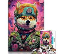 Puzzles Adultes 1000 pièces, Puzzles Difficiles pour Adolescents, Motif Corgi Mutant, idéal comme Cadeau pour Toute la Famille, adapté aux Enfants de 14 Ans et Plus (Taille 38x26cm)