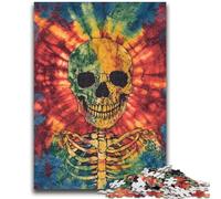 Puzzles Adultes 1000 pièces Squelette Fantastique pour et à partir de 14 Ans Jouets de Jeu Car C'est Un pour Toute la Famille 50x75cm