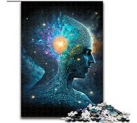 Puzzles Adultes 1000 pièces Univers ésotérique Zen en Carton, Casse-tête Stimulant pour Adolescents, Parfait pour la décoration intérieure ou comme Cadeau 1000 pièces(26x38cm)