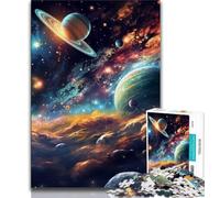 Puzzles Adultes 1000 Univers colorés 1000 pièces pour Adolescents, Parfaits pour Les soirées Jeux, Jouet coloré pour la Maison (Taille 75x50cm)