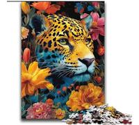 Puzzles Adultes 2000 pièces Animal Léopard pour Les 14 Ans et Plus Jeux Amusants Activités Amusantes à la Maison, Cadeaux d'anniversaire, Cadeaux de Voyage 70x100cm
