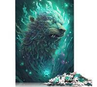 Puzzles Adultes 500 pièces Seal Darling Puzzles en Bois pour Adultes Jeux de Puzzle durables Cadeaux d'halloween 500 pièces (52 x 38 cm)