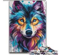 Puzzles Adultes Animal Wolf Art 2000, Staycation Kill Time, Chaque pièce est Unique - Jeu Familial Stimulant et Amusant (70x100cm)