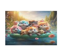 Puzzles Adultes De 1000 Pièces Animaux Mignons - Puzzle pour EnfFourmis - Jouets Familial, Jeu Familial AmusFourmi （75×50cm）