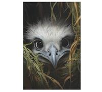 Puzzles Adultes De 1000 Pièces Autruche - Puzzle pour Enfants - Jouets Familial, Jeu Familial Amusant (78×53cm)