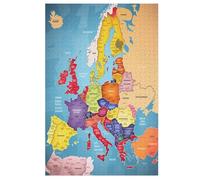 Puzzles Adultes De 1000 Pièces Carte de l'europe - Puzzle pour EnfFourmis - Jouets Familial, Jeu Familial Amusant 78×53cm