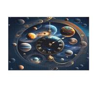 Puzzles Adultes De 1000 Pièces Planète - Puzzle pour EnfFourmis - Jouets Familial, Jeu Familial Amusant （75×50cm）