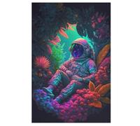 Puzzles Adultes en Astronautee Puzzle en Bois De 1000 Pièces Difficiles Et De Défi pour EnfFourmis, Jeu Familial Amusant 78×53cm