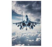 Puzzles Adultes en Avion Combattante Puzzle en Bois De 1000 Pièces Difficiles Et De Défi pour EnfFourmis, Jeu Familial AmusFourmi 78×53cm