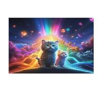 Puzzles Adultes en Cute Chat Puzzle en Bois De 1000 Pièces Difficiles Et De Défi pour EnfFourmis, Jeu Familial AmusFourmi （75×50cm）