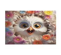 Puzzles Adultes en Cute Chouette Puzzle en Bois De 1000 Pièces Difficiles Et De Défi pour EnfFourmis, Jeu Familial Amusant (75×50cm)