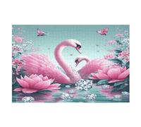 Puzzles Adultes en Cygne Puzzle en Bois De 1000 Pièces Difficiles Et De Défi pour EnfFourmis, Jeu Familial AmusFourmi （75×50cm）