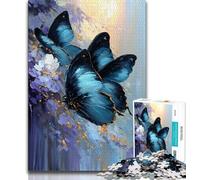 Puzzles Adultes Fantasy Butterfly 1000 pièces, Jeu Familial Difficile, Anti-Stress, défi Difficile, Cadeaux du Père Noël Secret (38x26cm)