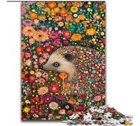 Puzzles Adultes Hérisson Art 1000, modèle à Assembler, à Offrir en Cadeau à Toute la Famille, pour 14 Ans et Plus (50x75cm)