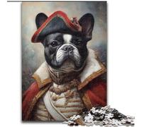 Puzzles Adultes rétro Chien 1000 pièces, pour 14 Ans et Plus, décoration Murale, Cadeaux Uniques pour Anniversaire et Noël (50x75cm)