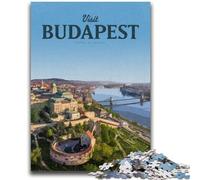 Puzzles Adultes Visitez Budapest 1000 pièces, Jeux éducatifs, Anti-Stress, Cadeaux du Père Noël Secret pour Les Enfants de 14 Ans et Plus (1000 pièces, 26x38cm)