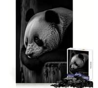 Puzzles-Affiches Panda Penseur pour Adolescents, 1000 pièces, Jouet Intelligent et apaisant, découpe Lisse, 38x52cm