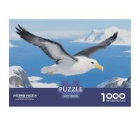 Puzzles Albatros De 1000 Pièces pour Adultes,Paysage Antarctique Un Jeu De Dexérité Très Difficile Puzzle Éducatif avec des Défis 70x50cm/1000pcs