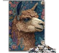 Puzzles Alpaga Art 2000 pièces pour Adolescents, idées Cadeaux, Assemblage de Motifs Amusant à la Maison, Cadeau d'anniversaire, Cadeau de Voyage (70x100cm)