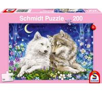 Puzzles Amitié Entre Loups, 200 Pcs