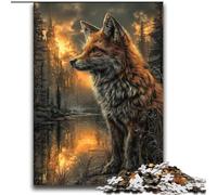 Puzzles animaliers Renard 2000 pièces pour Adolescents, adaptés aux Personnes de 14 Ans et Plus Idées Cadeaux de décoration intérieure (70x100cm)
