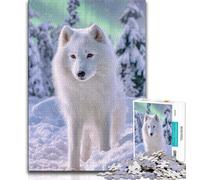 Puzzles animaliers Renard 2000 pièces pour Adolescents, Anti-Stress, défi Difficile, à Offrir en Cadeau à Toute la Famille 70x100cm