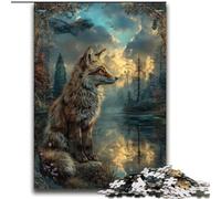 Puzzles animaliers Renard 2000 pièces pour Adolescents, Jouets de Divertissement Familial, idéal comme Cadeau pour Toute la Famille (70x100cm)