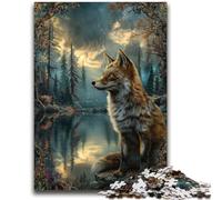 Puzzles animaliers sur Le thème du Renard pour Adolescents 1 000 Puzzles, Difficiles à réaliser, mais Amusants et Humoristiques, décoration d'intérieur et Cadeaux Uniques (38x52cm)