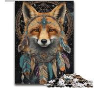 Puzzles animaliers sur Le thème du Renard pour Adultes et Adolescents, Jeu Stimulant et Jeu Familial, Collection d'artistes, Beaux-Arts pour Les 14 Ans et Plus (70x100cm)